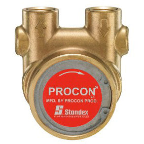 Procon 104B240F11XX 1/2 inch Port Clamp-on 240 GPH Brass Pump