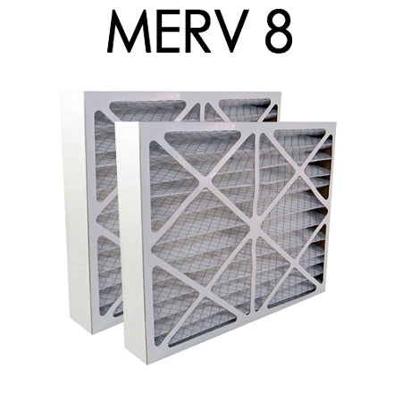 Air Bear 16x25x5 Furnace Compatible Filter MERV 8 2 Pack