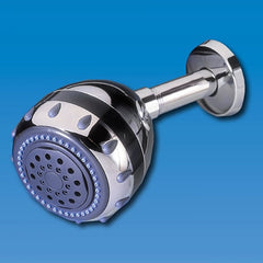 H2O International SH-CPG-5 Deluxe Shower Filter 5 Spray Chrome with KDF