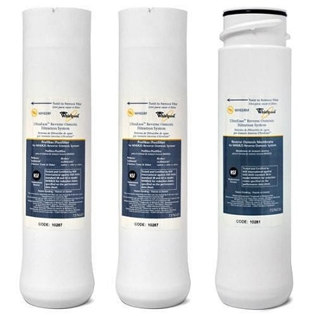 Whirlpool WHER25 WHEERF /Wheerm also replaces Kenmore UltraFilter 450 / 650 R.O. Pre & Post Filters w/ Membrane SET