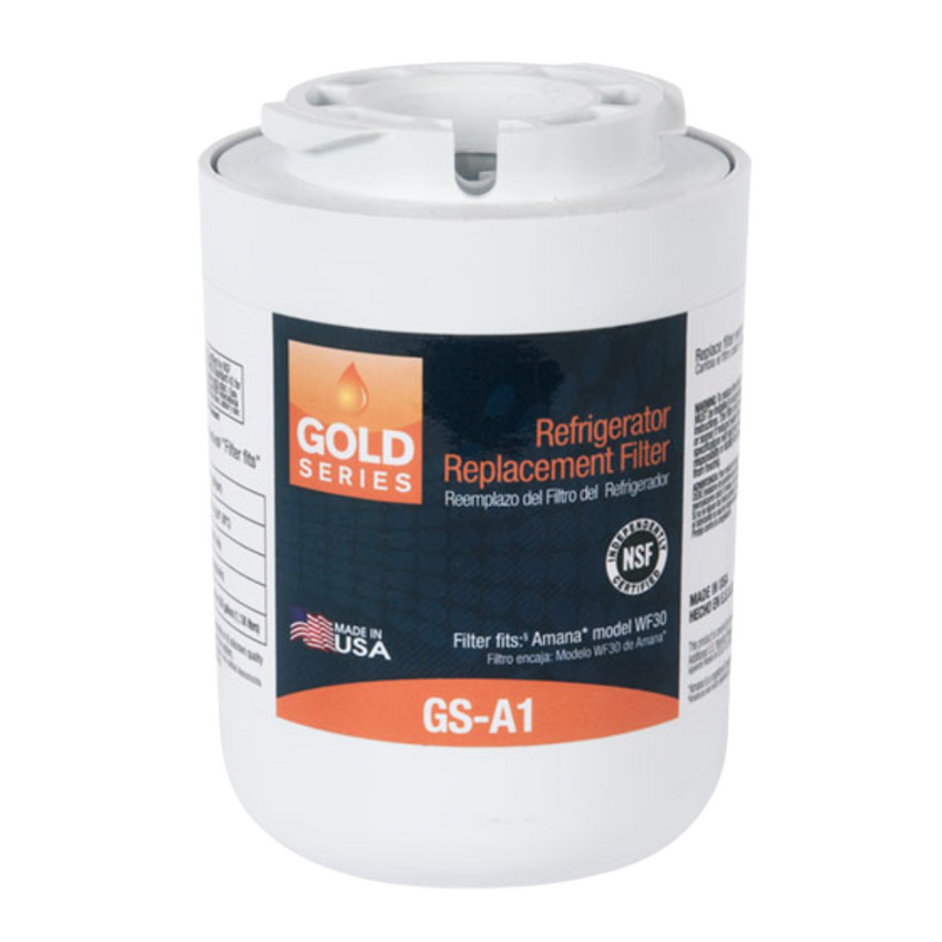 Gold Series GS-A1 Refrigerator Replacement Filter Fits Amana WF-30