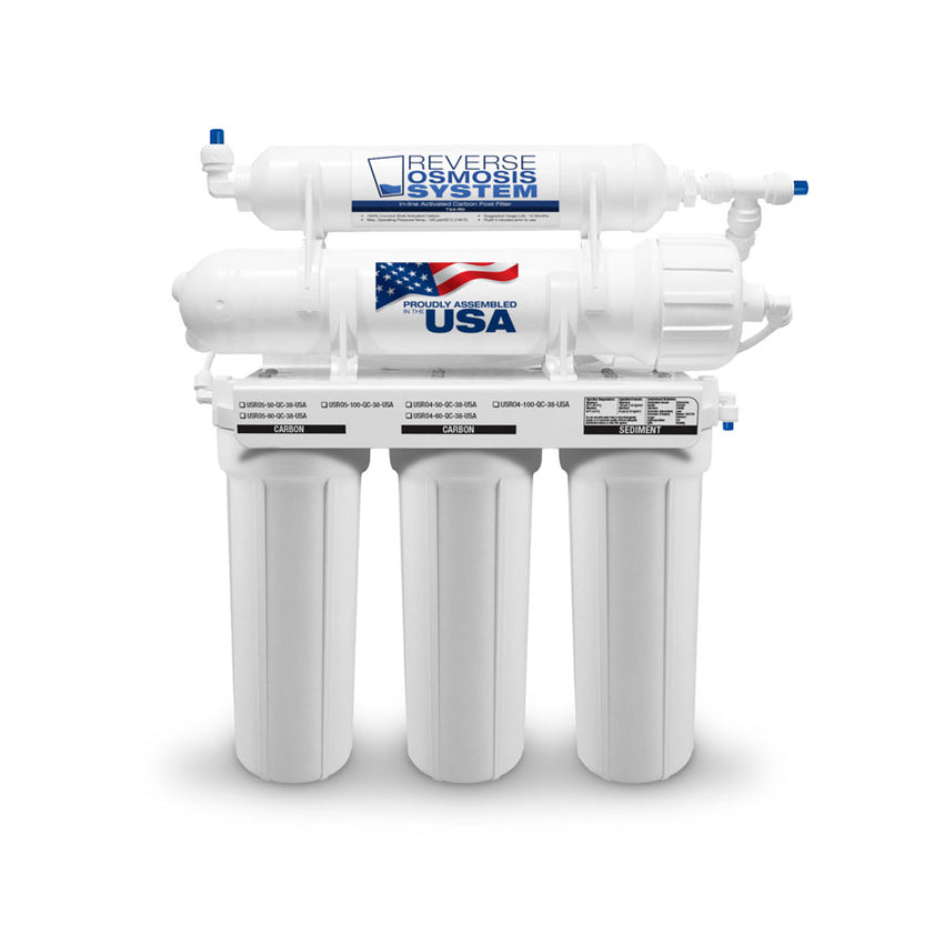 H2O USRO5-50-JG-NF, 5 Stage Reverse Osmosis System