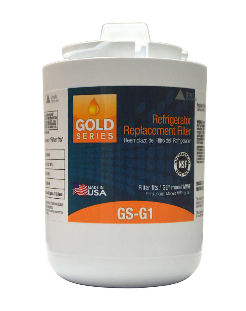 Gold Series GS-G1 Refrigerator Replacement Filter Fits GE MWF