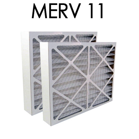 Space Gard 16x28x6 Furnace Filter MERV 11 2 Pack