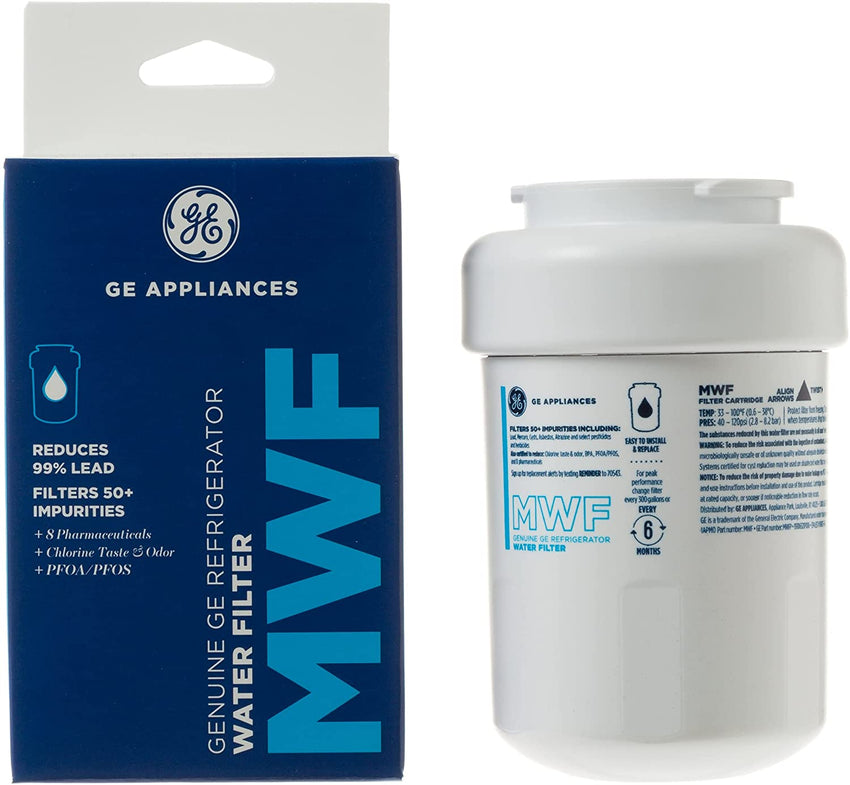 GE MWF Refrigerator Replacement Water Filter Cartridge